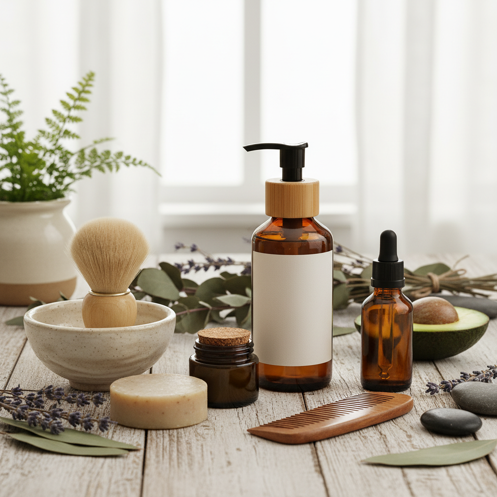 Produk perawatan pribadi dan grooming yang natural